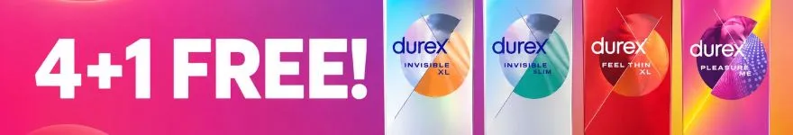 Durex condom campaign: 4+1 free – Lovesexshop.ie sex shop