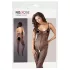 NO:XQSE - Open Net Bodysuit (Black)