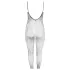 NO:XQSE - Open Net Bodysuit (Black)
