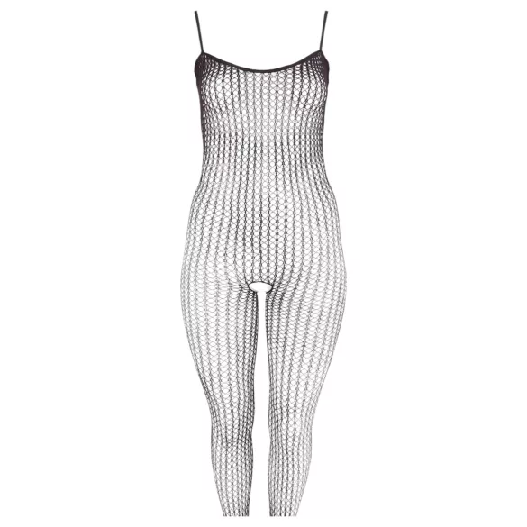 NO:XQSE - Open Net Bodysuit (Black)