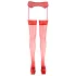 Cottelli - Red Lace Stockings - 3/M-L