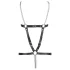 ZADO - Black Leather Chain Harness Body (S-L)