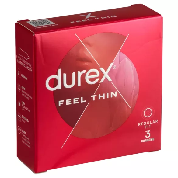 Durex Feel Thin - Ultra Sensation Condoms (3-pack)