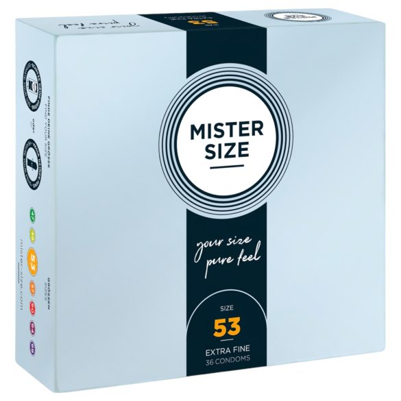 Mister Size Thin Condoms - 53mm (36-pack)