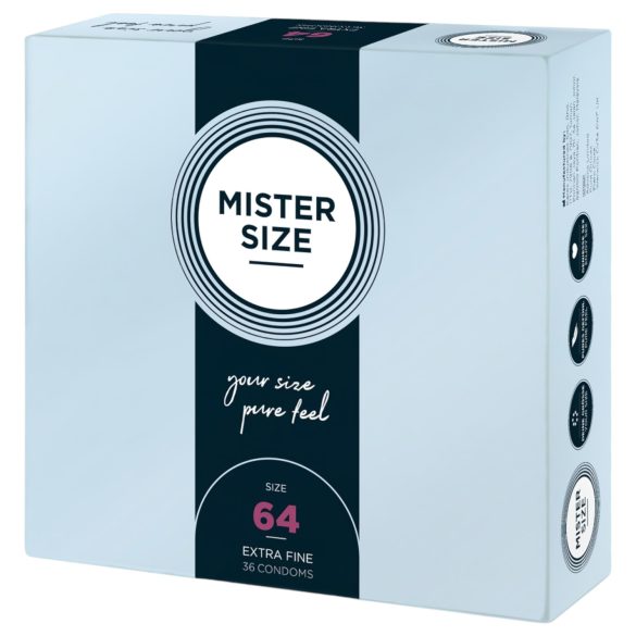 Mister Size Ultra-Thin Condoms - 64mm (36 Pack)
