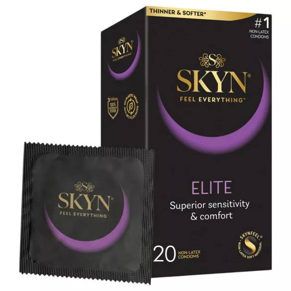 Manix SKYN Elite - Ultra-Thin Latex-Free Condoms (20 Pack)