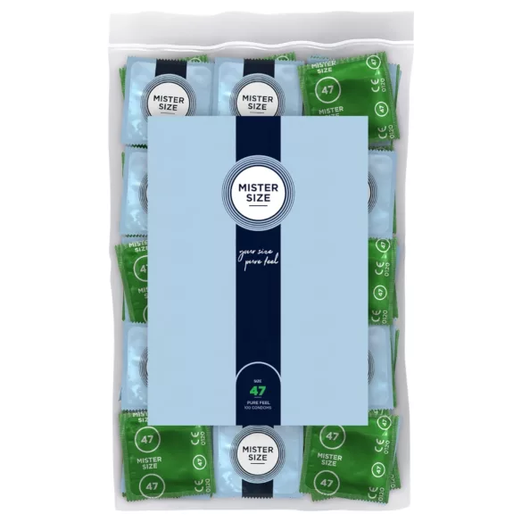 Mister Size Thin Condoms - 47mm (Pack of 100)