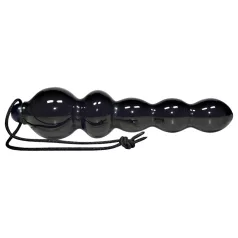You2Toys Black Jack - Beaded Anal Dildo (Black)