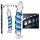 Icicles No. 5 - Spiral Glass Dildo (Clear-Blue)