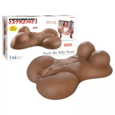   Pipedream Fuck Me Silly Sista - brown female torso masturbator (5.7 kg)