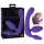 You2Toys - Triple Strap-On Dildo without Harness (Purple)