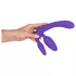 You2Toys - Triple Strap-On Dildo without Harness (Purple)