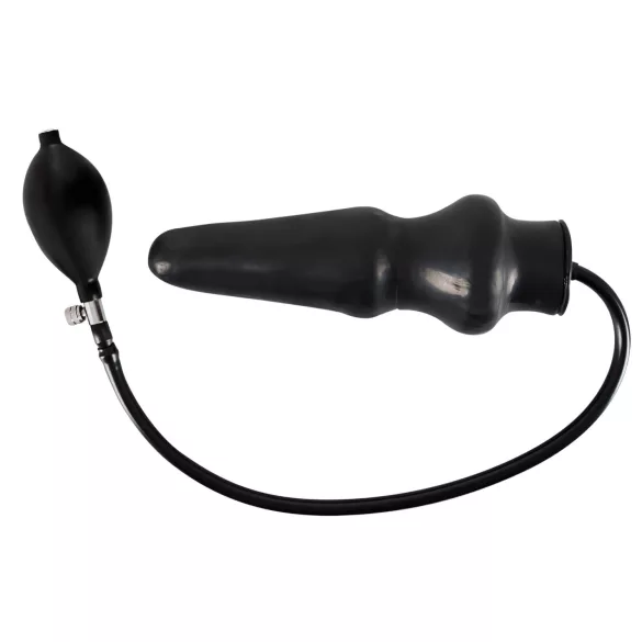 Late X inflatable large anal plug (black)