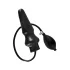 Late X inflatable large anal plug (black)