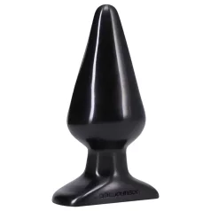 Doc Johnson black anal plug - classic, large - (14.5 cm)