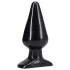 Doc Johnson black anal plug - classic, large - (14.5 cm)