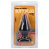 Doc Johnson black anal plug - classic, large - (14.5 cm)