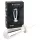 Mystim Tristan - Electro Cone Dildo (White)