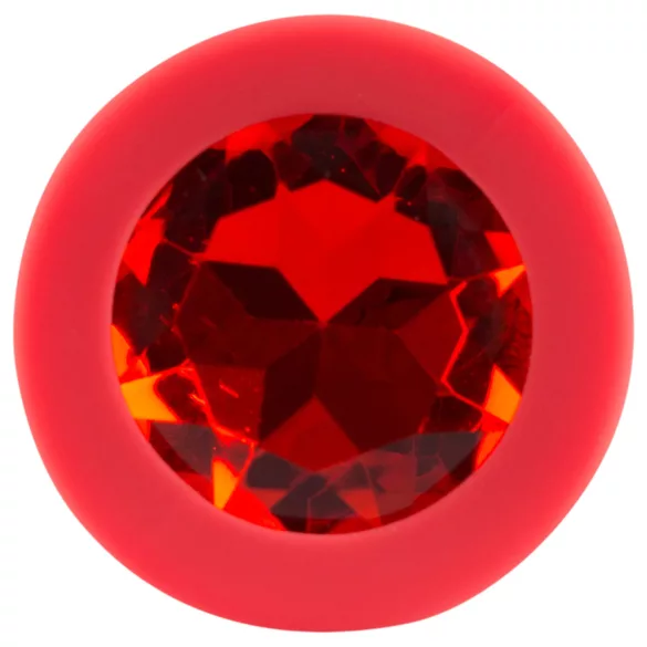 Colorful JOY - Silicone Anal Plug - Small (Red)