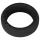 Black Velvet - Thick-Walled Penis Ring (3.2 cm) - Black