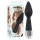 You2Toys - Rear Splash - Tapered Silicone Showerhead (Black)
