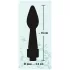 You2Toys - Rear Splash - Tapered Silicone Showerhead (Black)