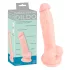 Medical-Grade Silicone Dildo (18cm) - Natural