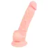 Medical-Grade Silicone Dildo (18cm) - Natural