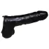 You2Toys - Latex Penis & Testicle Sleeve (Black) - Be Bizarre