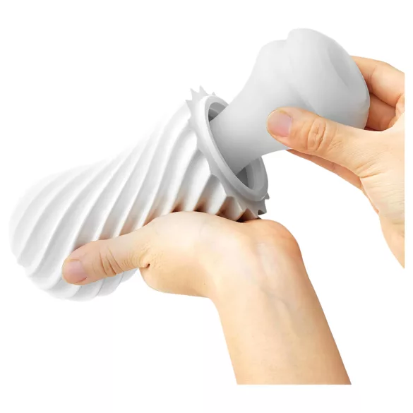 TENGA Flex - Male Pleasure Device (White)