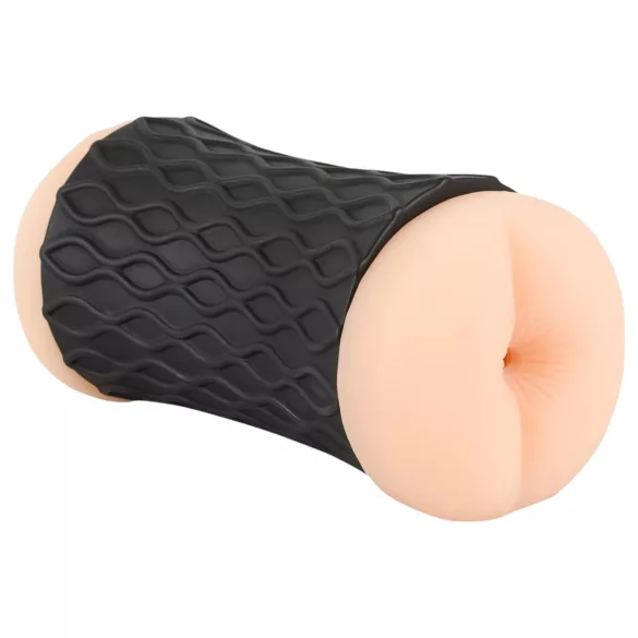 Nature Skin - vagina and anus masturbator (natural/black)