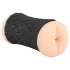 Nature Skin - vagina and anus masturbator (natural/black)
