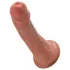 King Cock 6" Dildo (15 cm) - Brown