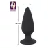 Black Velvets Heavy - 75 g Anal Plug (Black)