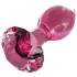 Icicles No. 79 - Pink Glass Tapered Anal Plug