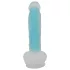 You2Toys Glow in the Dark - Suction Cup Light-Up Dildo (Blue)