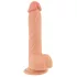 realistixxx - realistic dildo with suction cup (22 cm, natural)