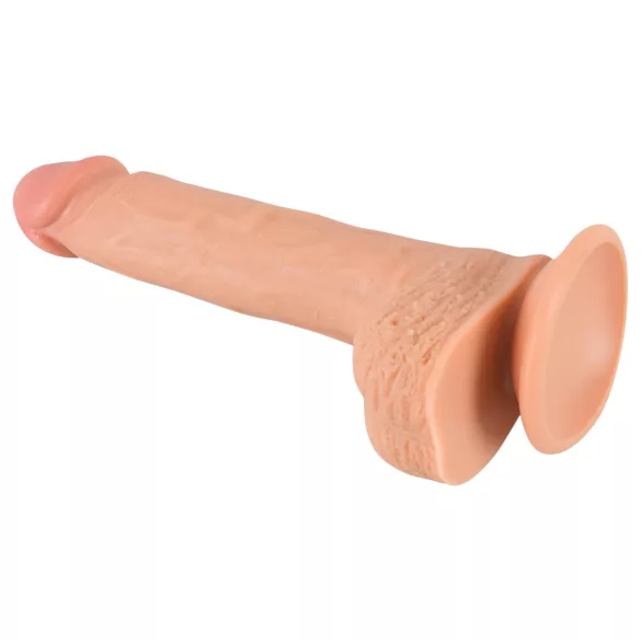 realistixxx - realistic dildo with suction cup (22 cm, natural)