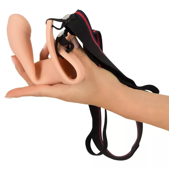 You2Toys - Strap-on M - Hollow Dildo - Natural