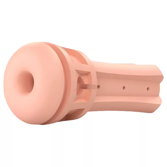 mystim Opus E Donut - Electric Masturbator (Natural-Black)