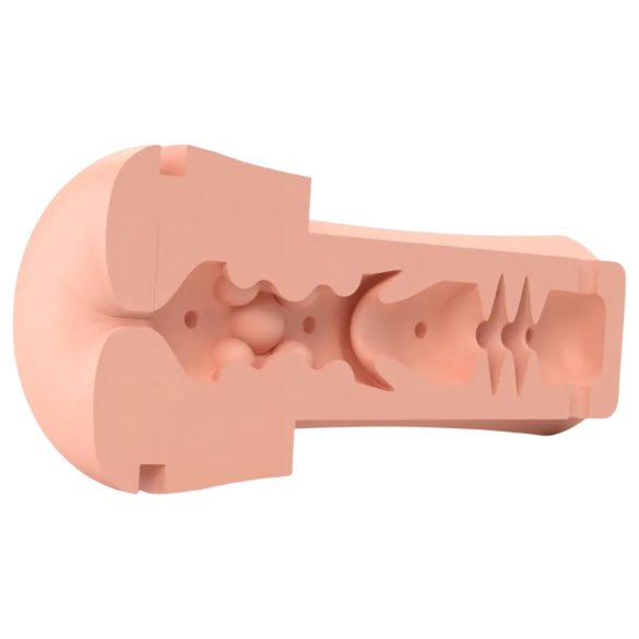 Mystim Opus E Anus - Electro Stimulation Masturbator (Natural-Black)