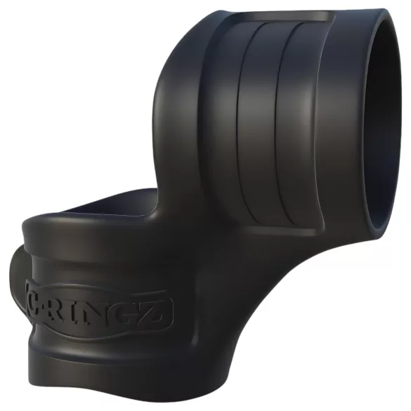Fantasy Mr. Big - penis ring and ball stretcher ring (black)