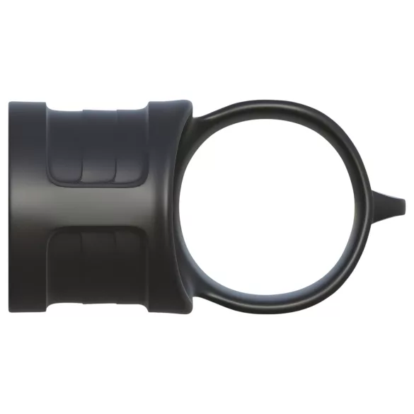 Fantasy Mr. Big - penis ring and ball stretcher ring (black)