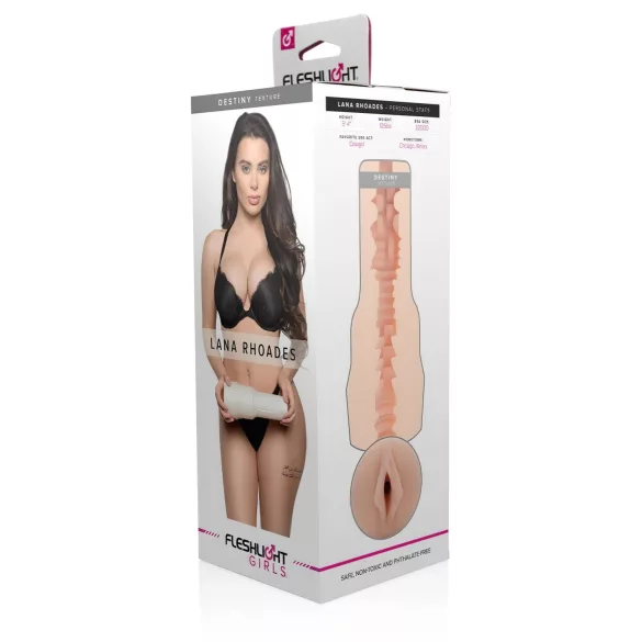 Fleshlight Lana Rhoades Destiny - Realistic Vagina (Natural)