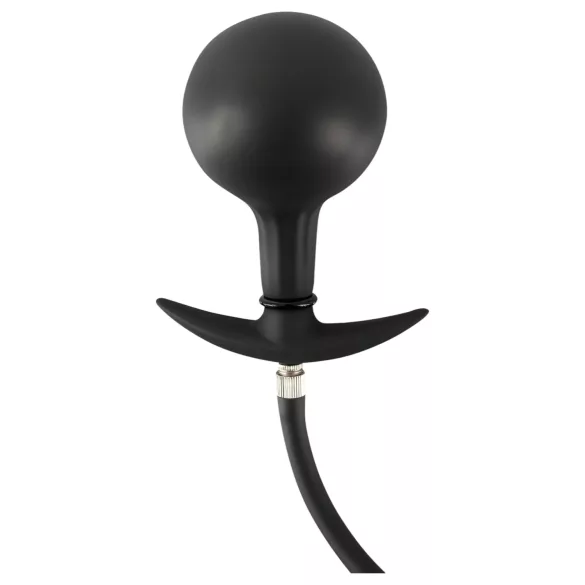 You2Toys - Black Inflatable Beaded Anal Plug