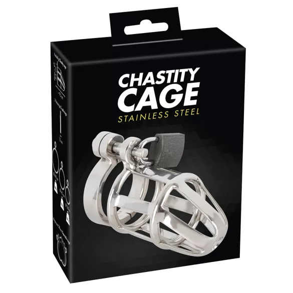 You2Toys - Chastity Cage: Secure Metal Lockable Cage
