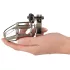 You2Toys - Chastity Cage: Secure Metal Lockable Cage