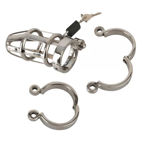 You2Toys - Chastity Cage: Secure Metal Lockable Cage