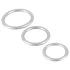 You2Toys Metallic - Silicone Penis Ring Set (3 Pieces)
