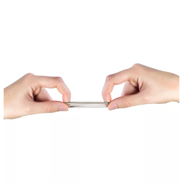 You2Toys Metallic - Silicone Penis Ring Set (3 Pieces)